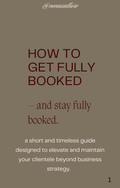 Get Fully Booked, Stay Fully Booked
